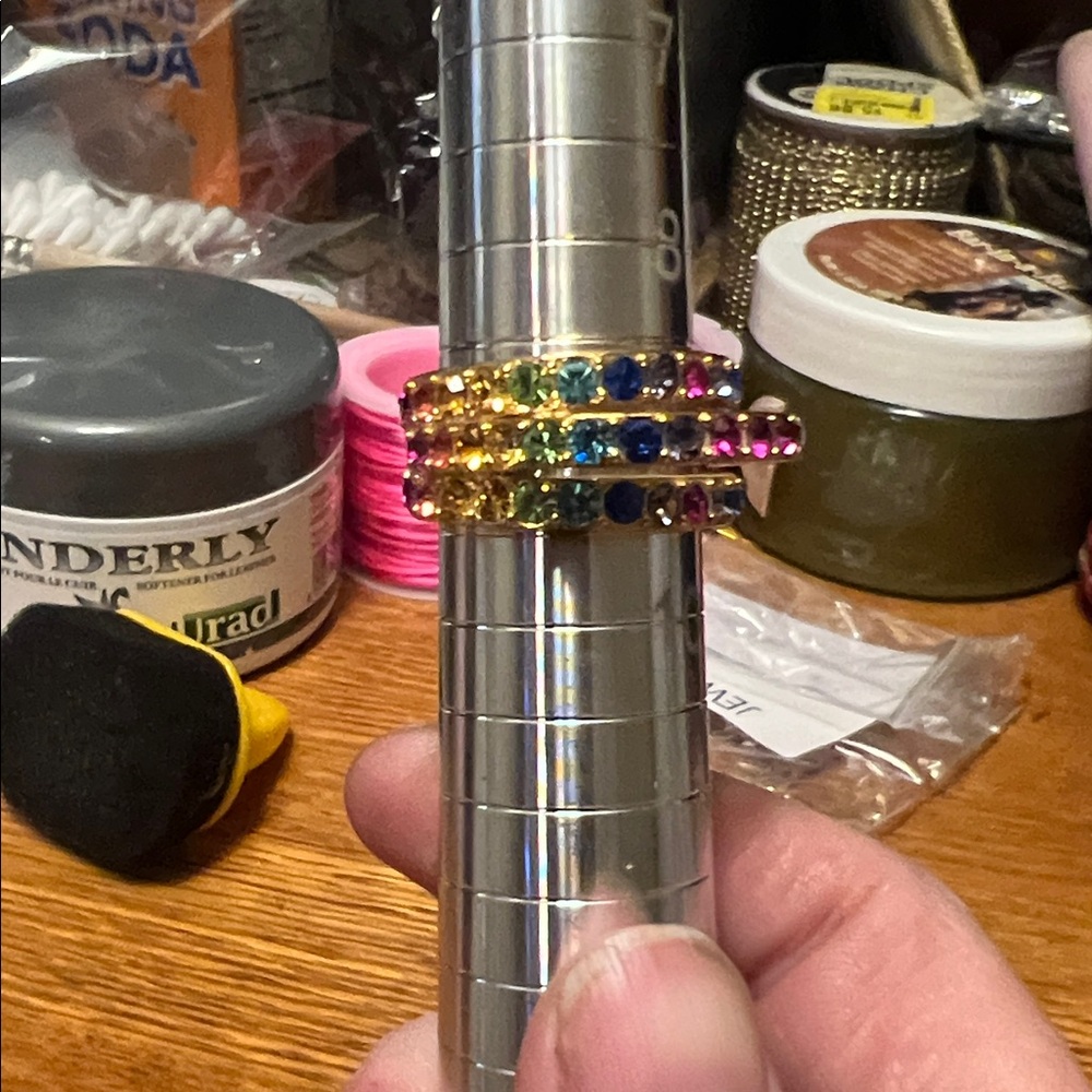 Kurt Geiger Multicolor Gemstone Ring - image 3